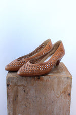 Ipanema Woven Leather Heels 7