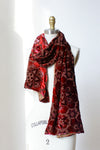 Velvet Burnout Scarf