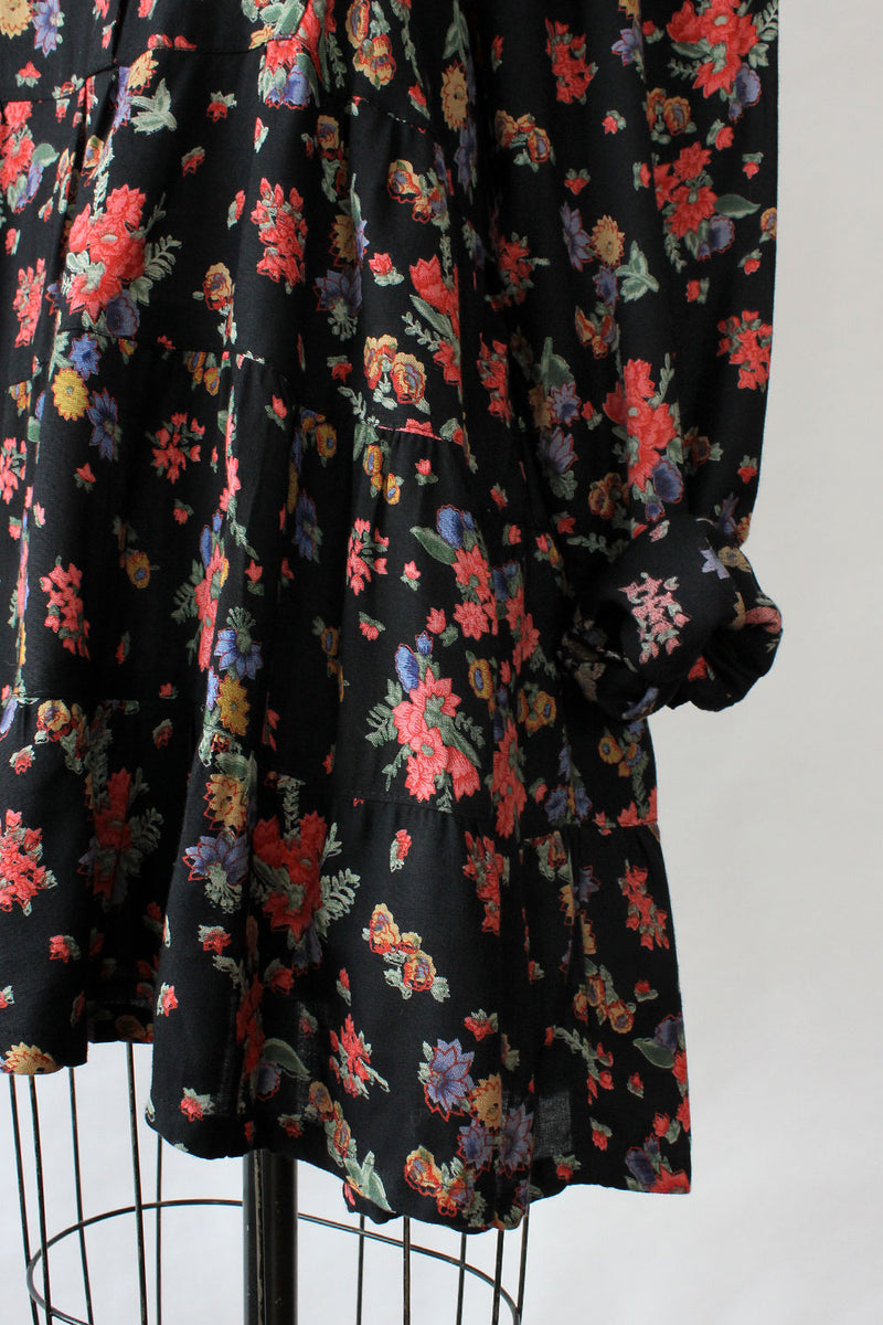 Floral Tiered Babydoll M/L