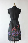 Moody Tulips Collar Dress XS-M