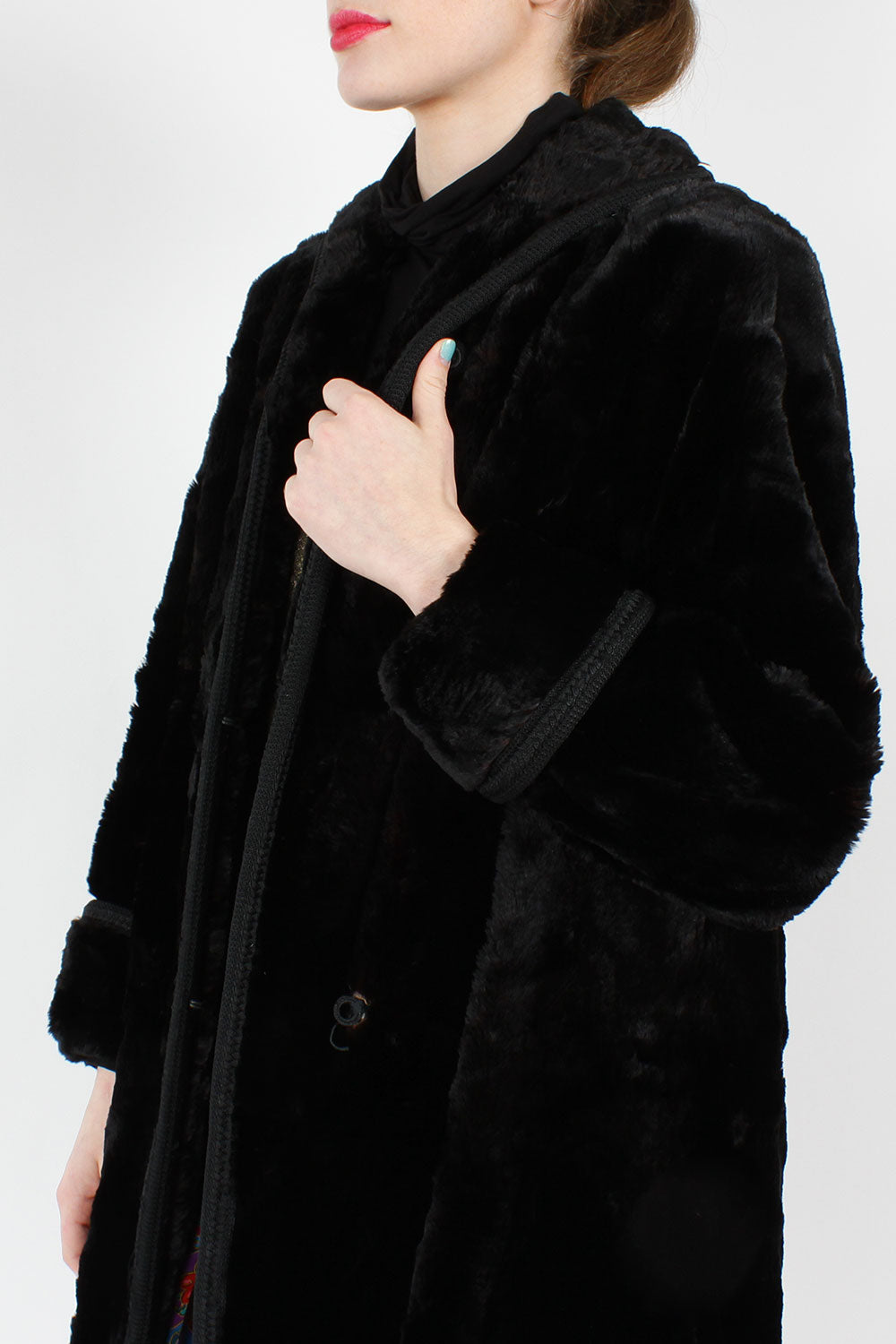 Sheared Fur 40s Corde Coat S