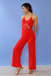 Kingston Knit Halter Jumpsuit XS-M
