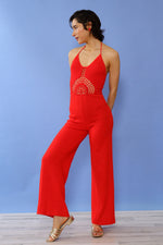 Kingston Knit Halter Jumpsuit XS-M