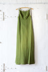 Moss Chiffon Bow Back Dress XS