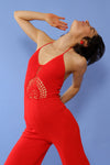 Kingston Knit Halter Jumpsuit XS-M