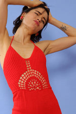 Kingston Knit Halter Jumpsuit XS-M