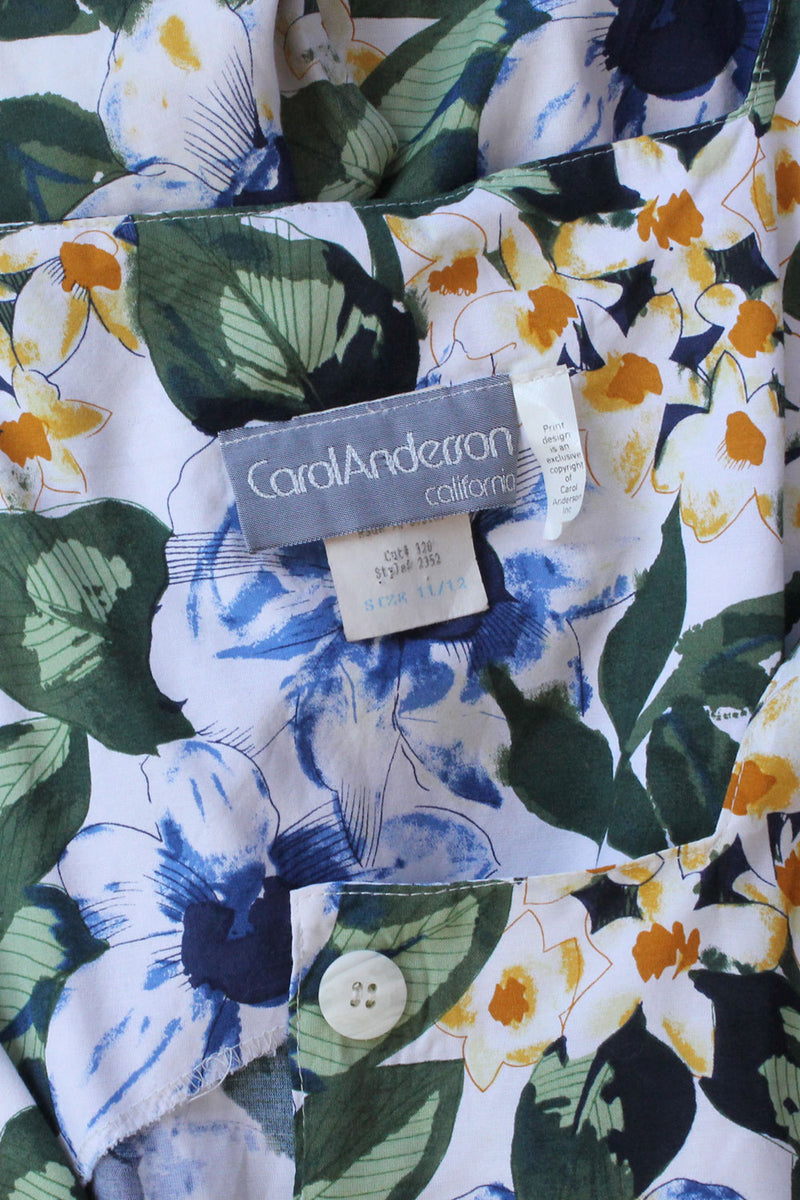 Watercolor Floral Jumpsuit M/L