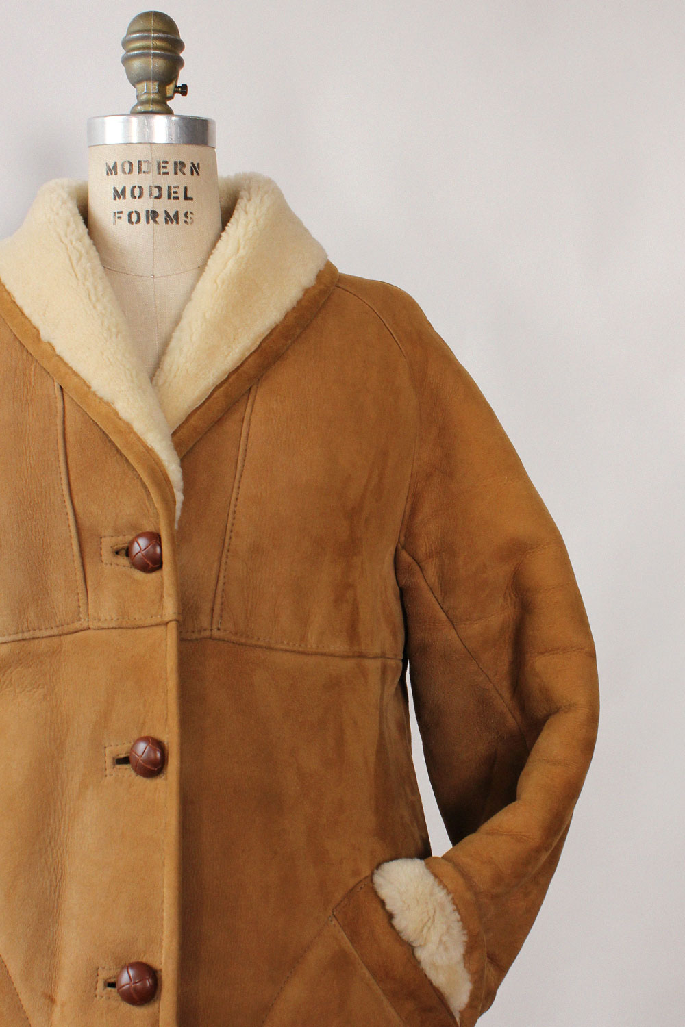 Owen Barry Shearling Coat XS/S