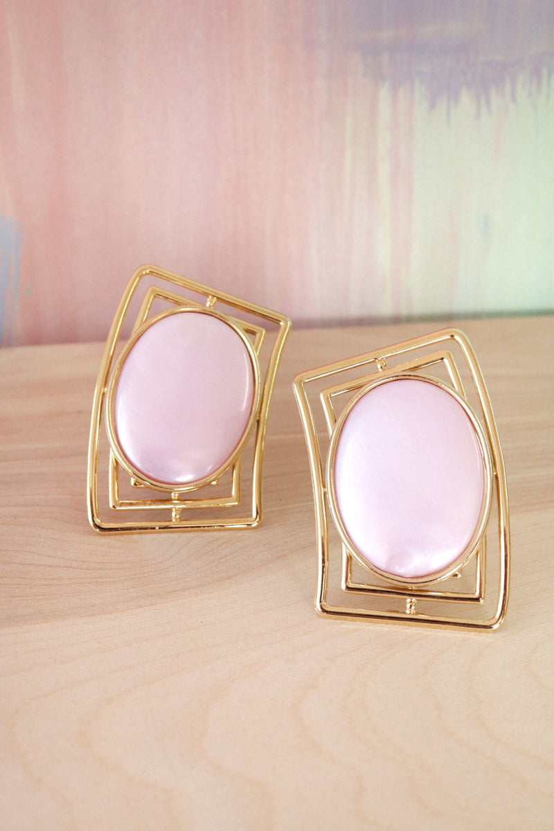 Golden Border XL Pink Clip-ons