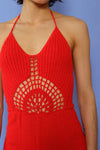 Kingston Knit Halter Jumpsuit XS-M