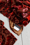 Velvet Burnout Scarf