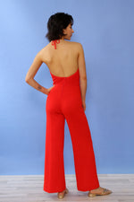 Kingston Knit Halter Jumpsuit XS-M