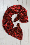 Velvet Burnout Scarf