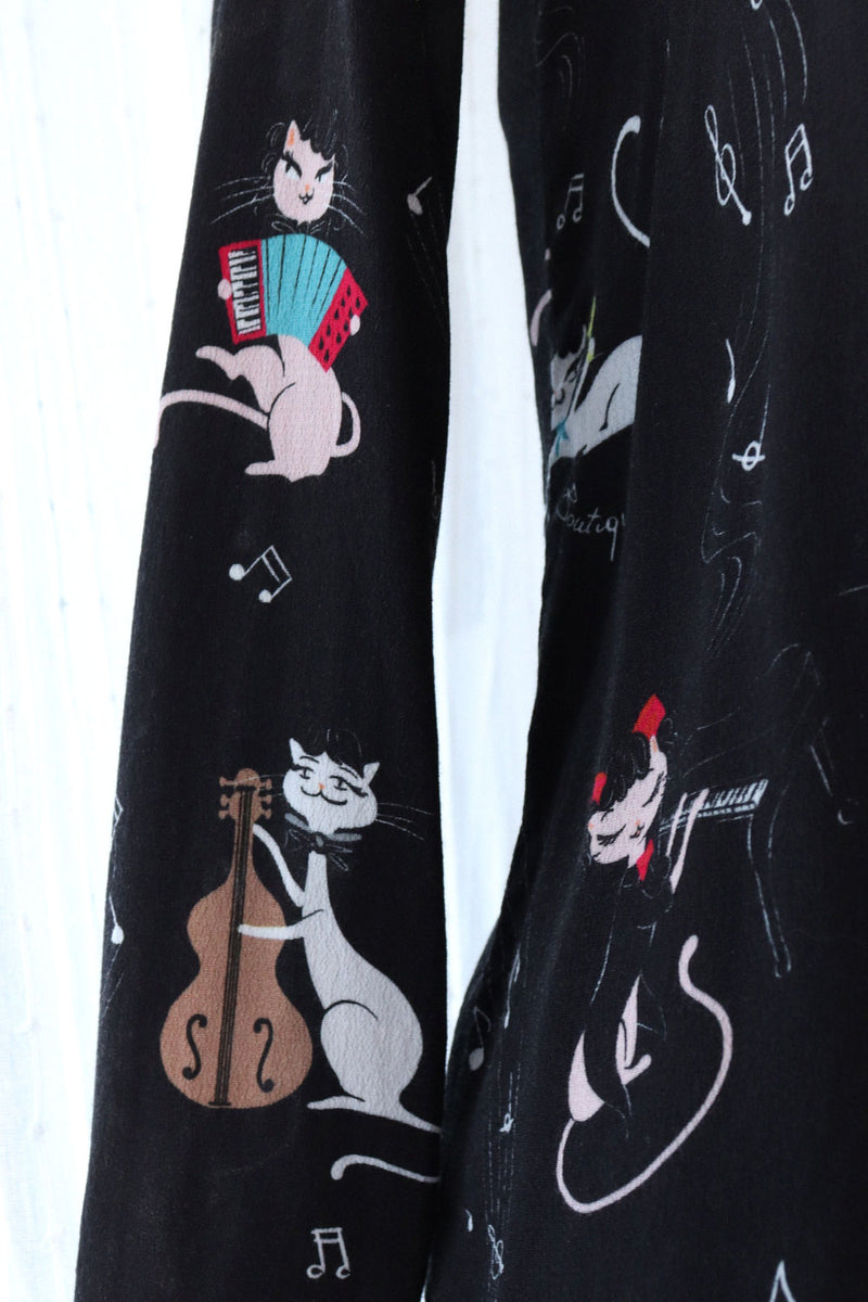 Moschino Musical Kitty Blouse S