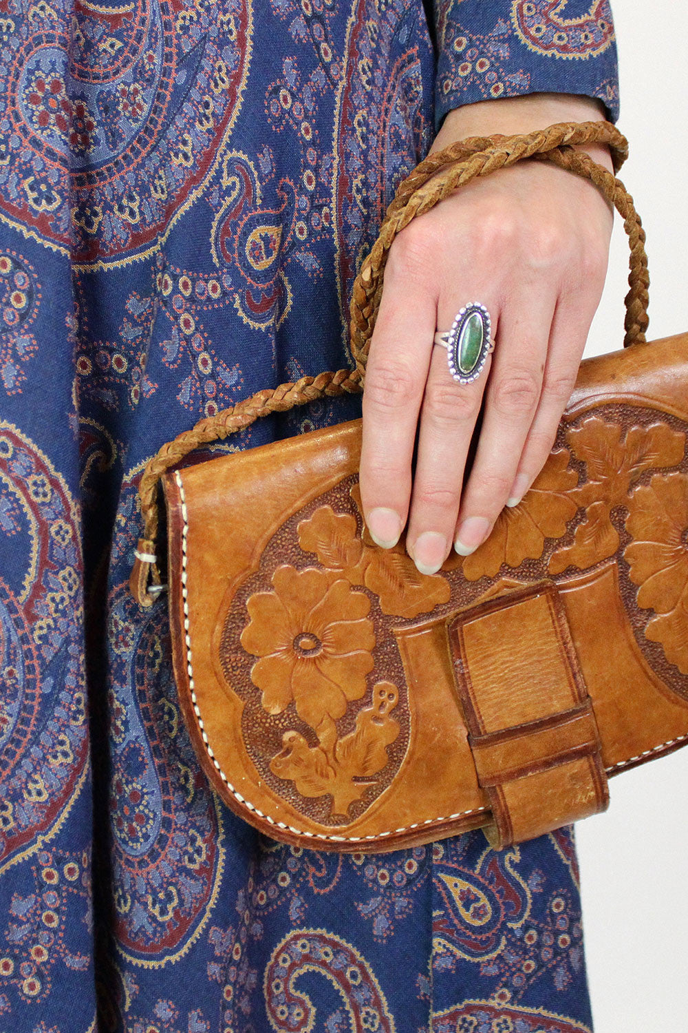 Zuzu Tooled Crossbody