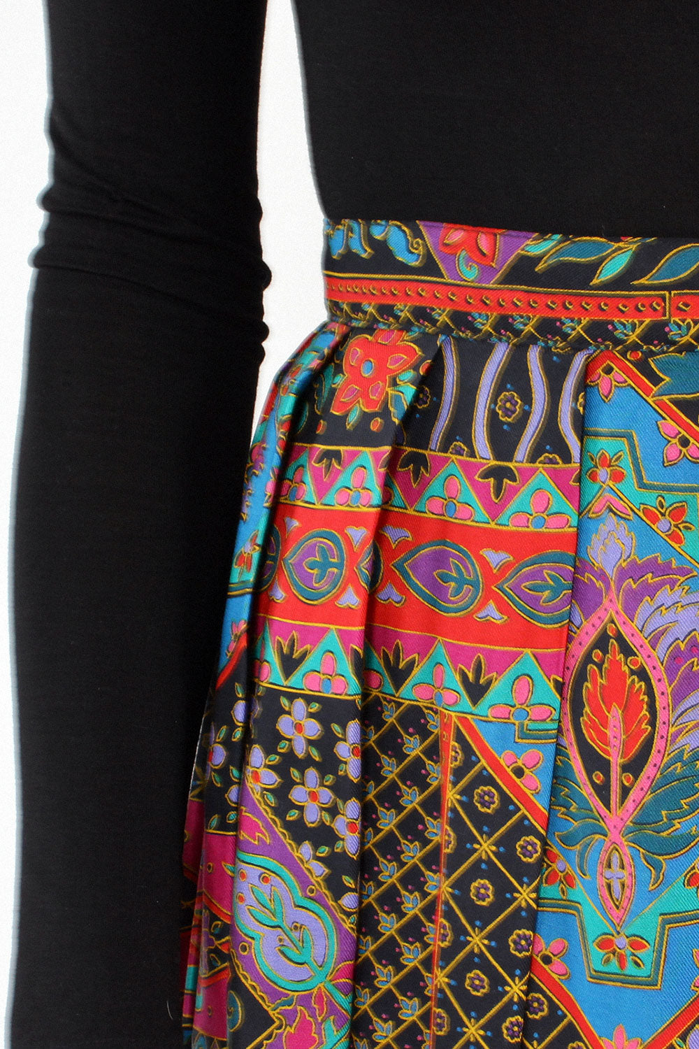 Stained Glass Print Skirt S/M