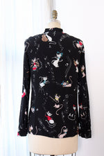 Moschino Musical Kitty Blouse S