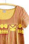 Saffron Tribal Maxi Dress S/M