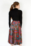 Stained Glass Print Skirt S/M