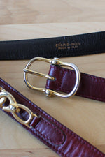 Céline Burgundy Waistbelt