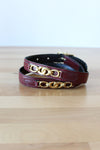 Céline Burgundy Waistbelt