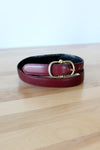 Céline Burgundy Waistbelt