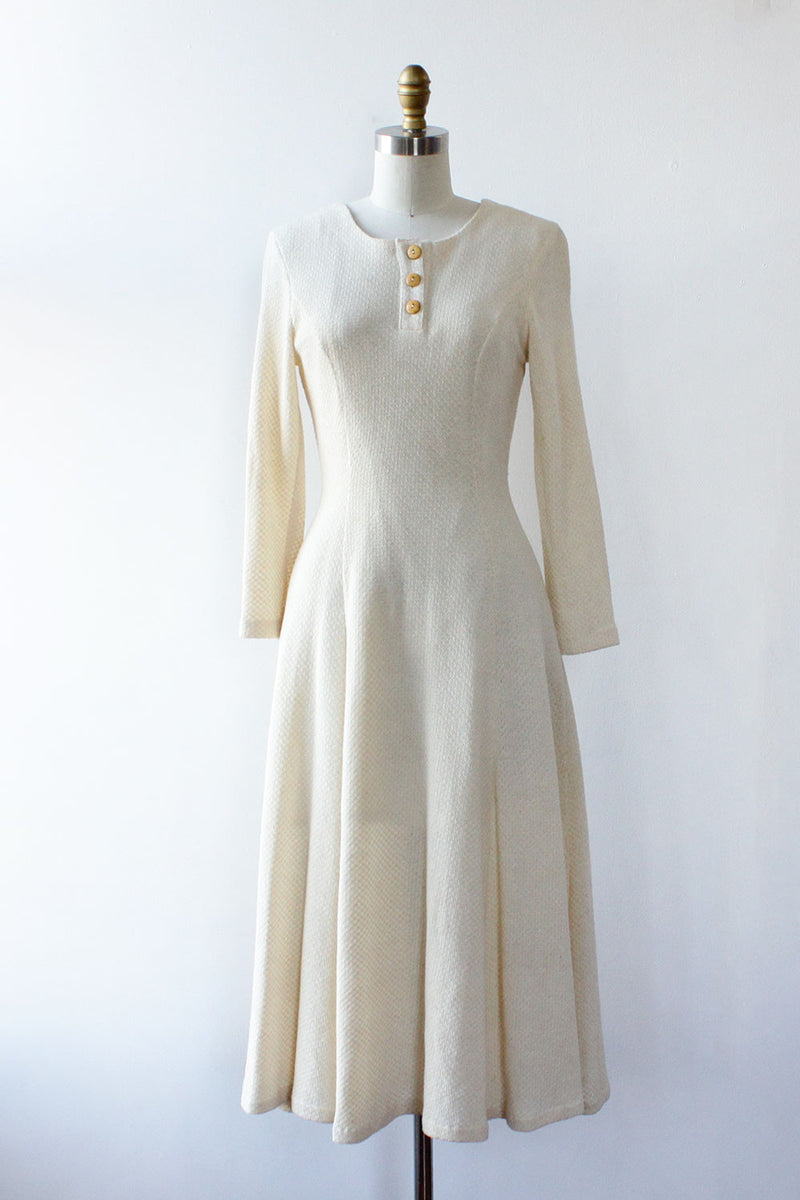 Oatmeal Knit Dress S