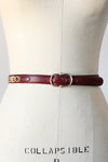 Céline Burgundy Waistbelt