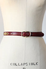 Céline Burgundy Waistbelt