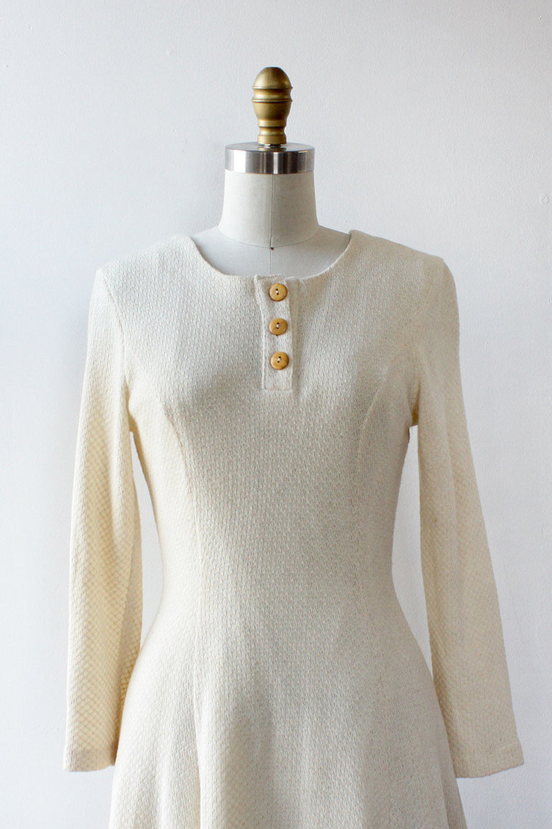 Oatmeal Knit Dress S