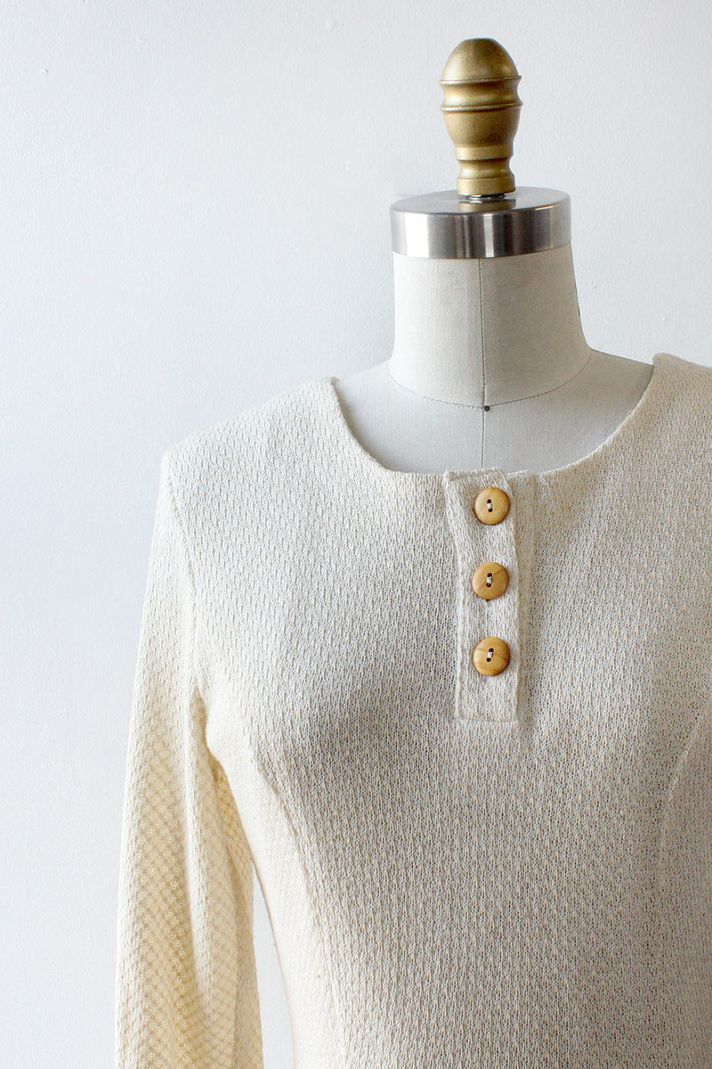 Oatmeal Knit Dress S