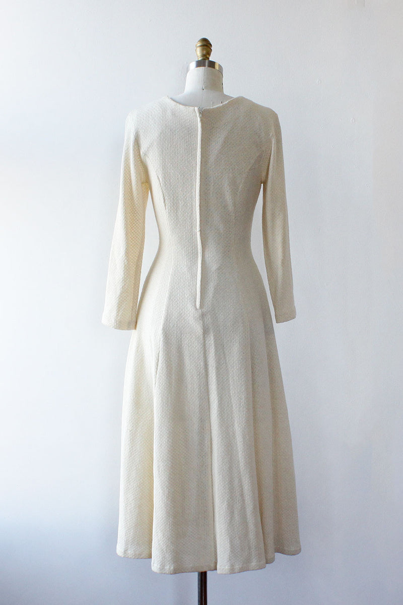 Oatmeal Knit Dress S