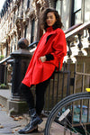 Braetan Cocoon Cape Coat