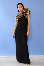 Victor Costa Golden Ticket Dress S/M