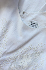 Embroidered Linen Sheath M/L