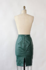 Ivy Leather Pencil Skirt S