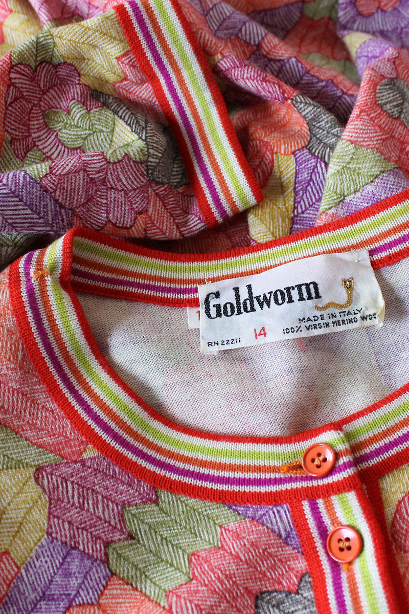 Goldworm Mash-up Sweaterdress M