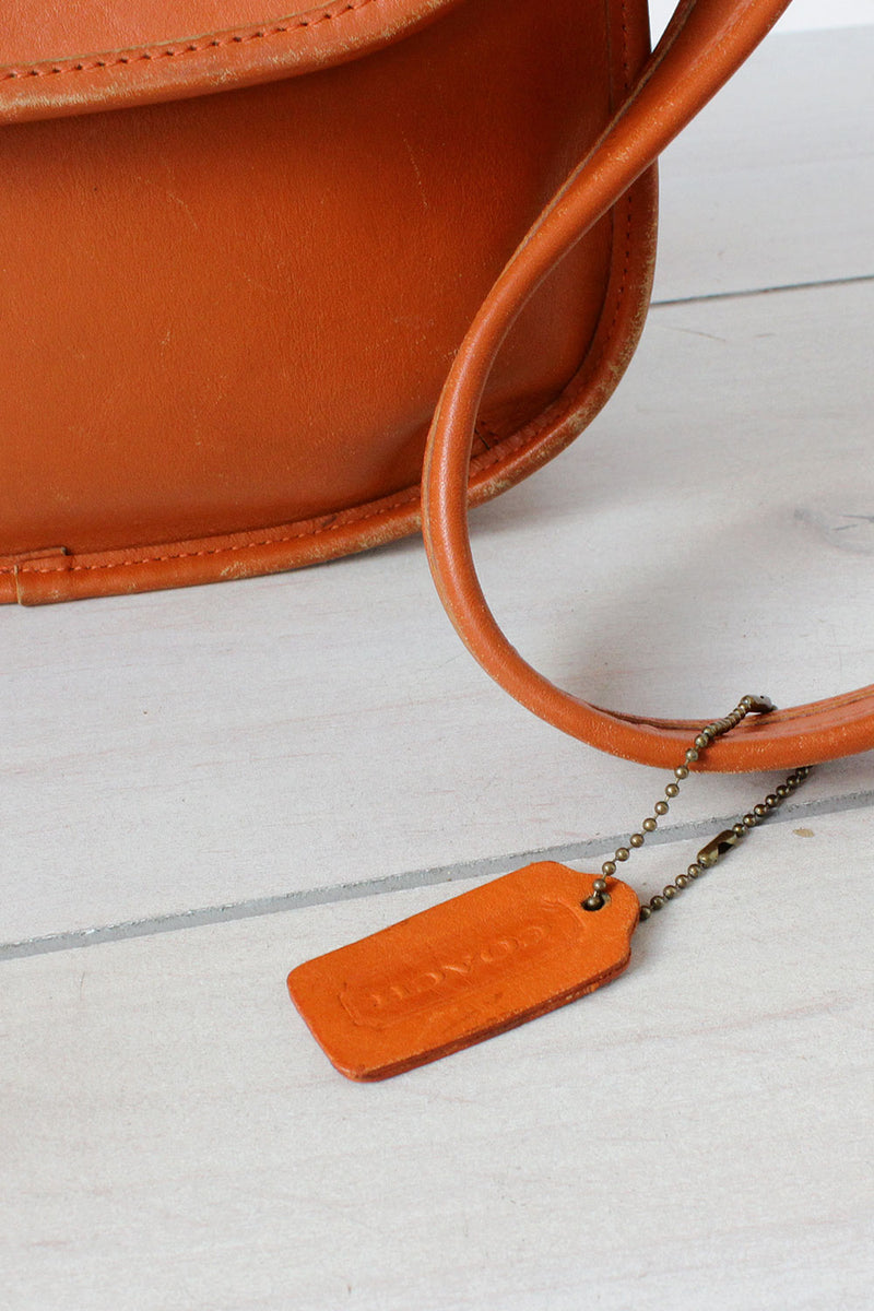 coach derby backpack tangerine Tangerine Leather Coach Bag – OMNIA