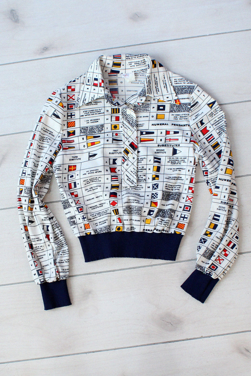 Nautical Notes Top M/L