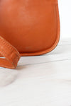 Tangerine Leather Coach Bag