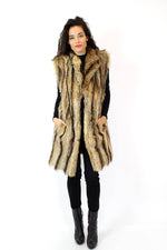 Long Fur Vest