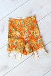 Warnerette Floral Girdle Shorts XS/S