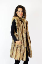Long Fur Vest