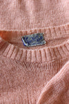Peachy Pink Wool Sweater XS-M