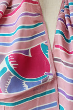 Sacha Silk Stripe Scarf