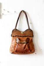 Homegrown Tooled Leather Tote
