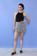 Gingham Sailor Skort XS