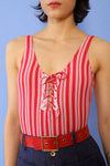 Italian Stripe Bodysuit XS/S