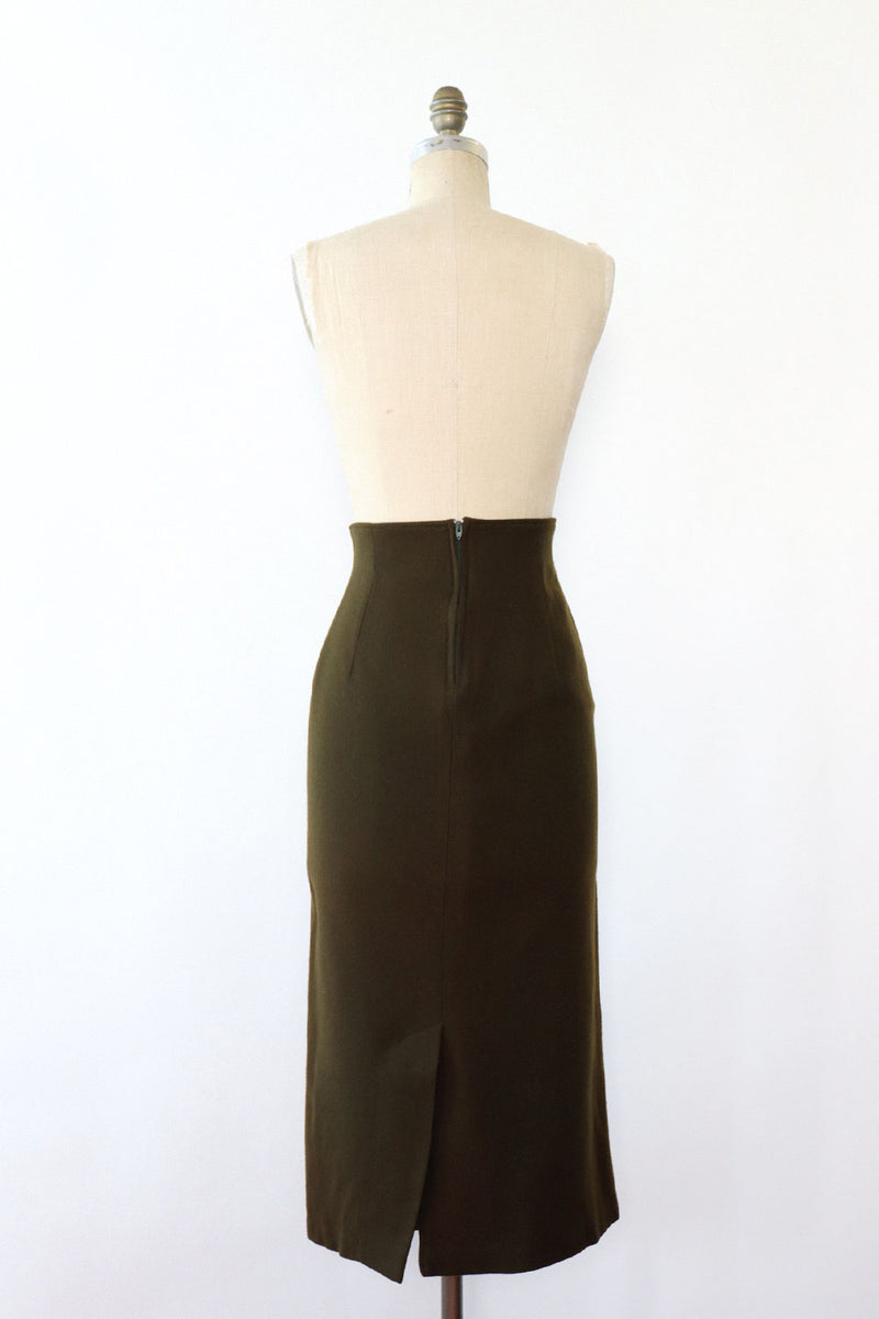 Lancaster Wool Ivy Pencil Skirt M