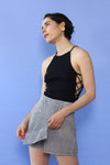 Gingham Sailor Skort XS